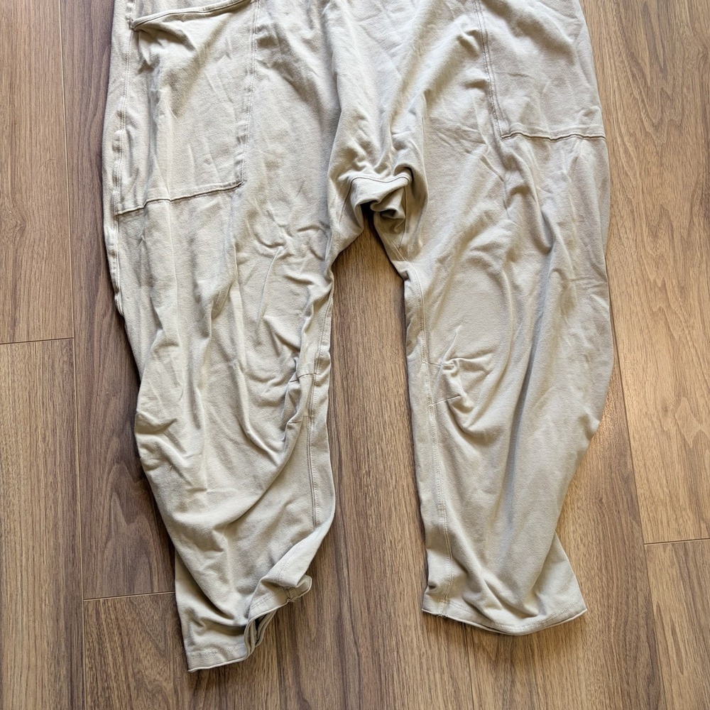 Free People FP Movement Women's Hot Shot Romper Jumpsuit Beige Small - Picture 2 of 7